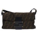 Fendi Zucchino Shoulder Bag - Image 16