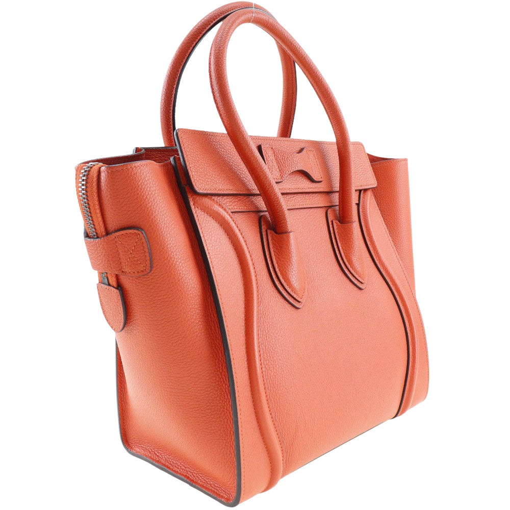 Céline Luggage Micro Shopper Handbag