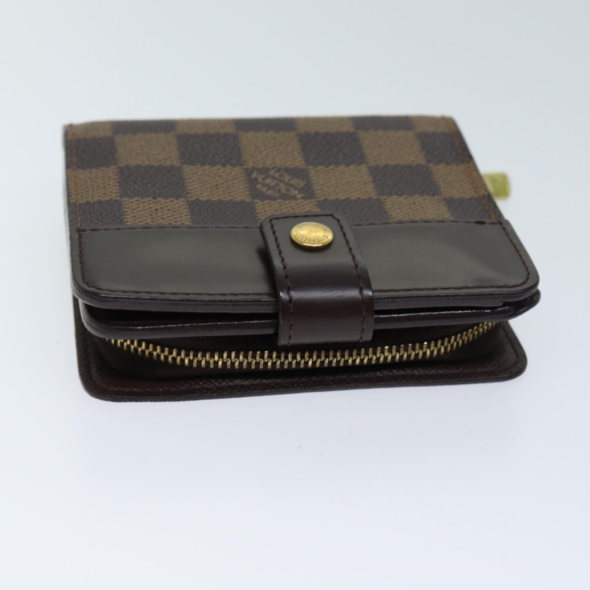 Louis Vuitton Damier Ebene Compact Zip Wallet