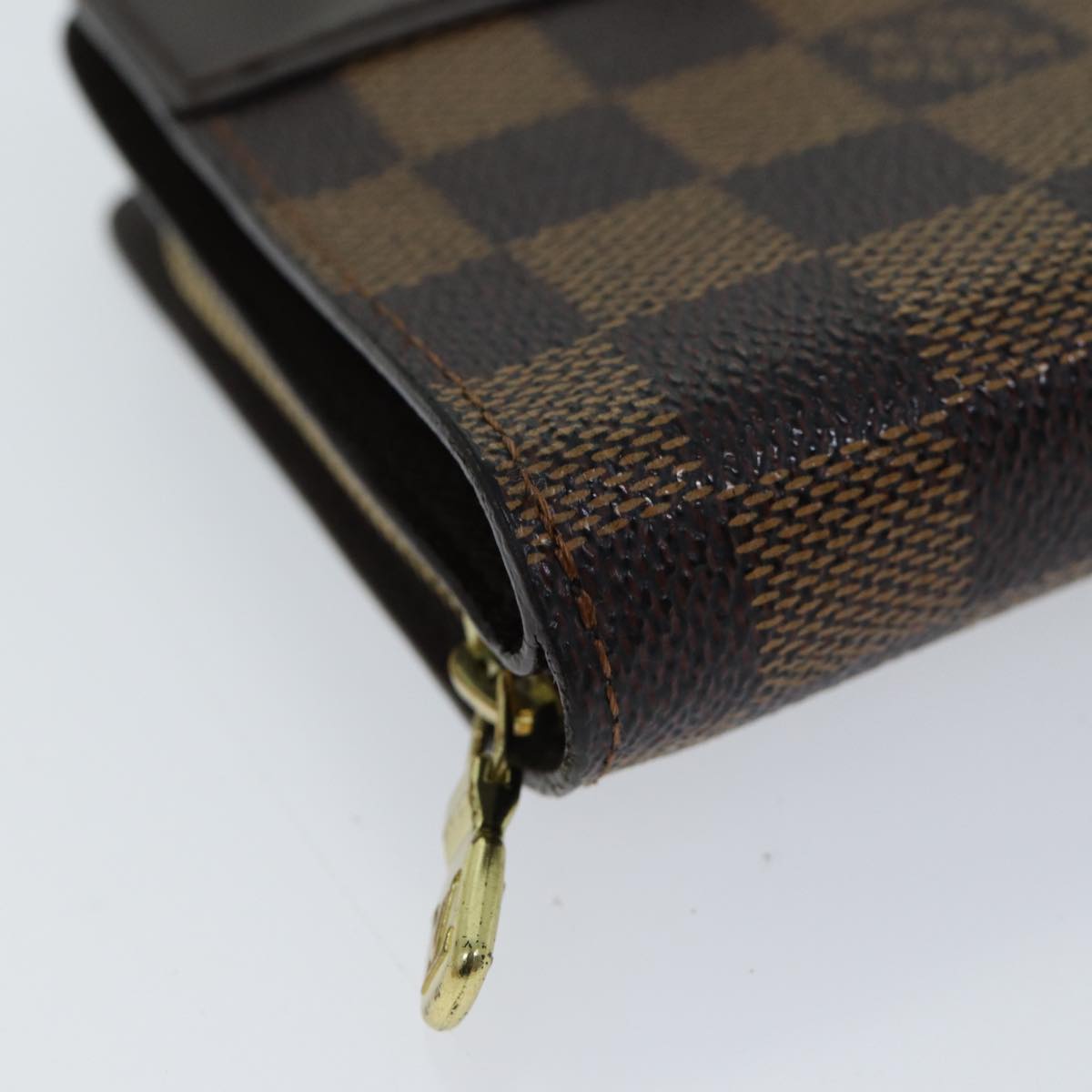 Louis Vuitton Damier Ebene Compact Zip Wallet