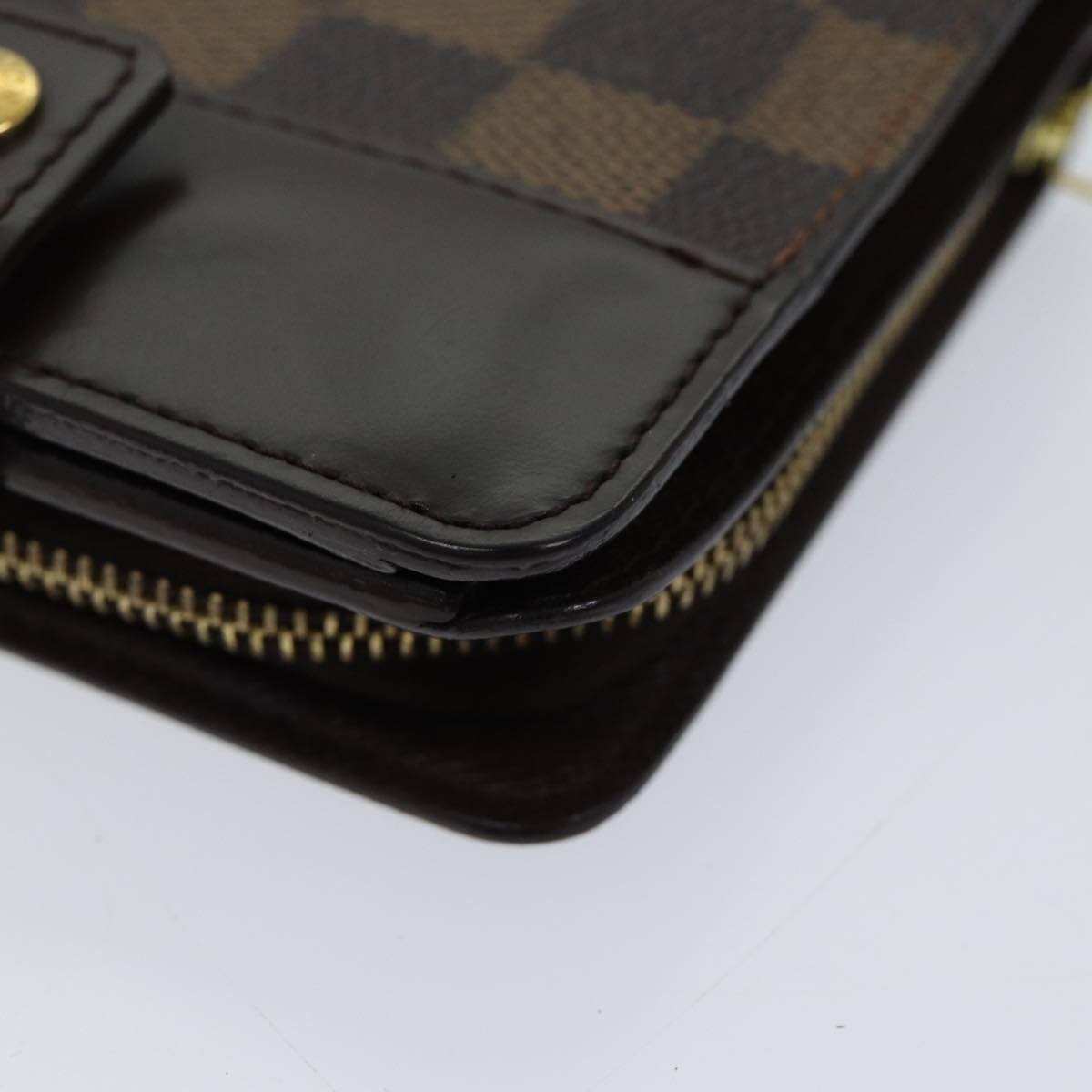 Louis Vuitton Damier Ebene Compact Zip Wallet