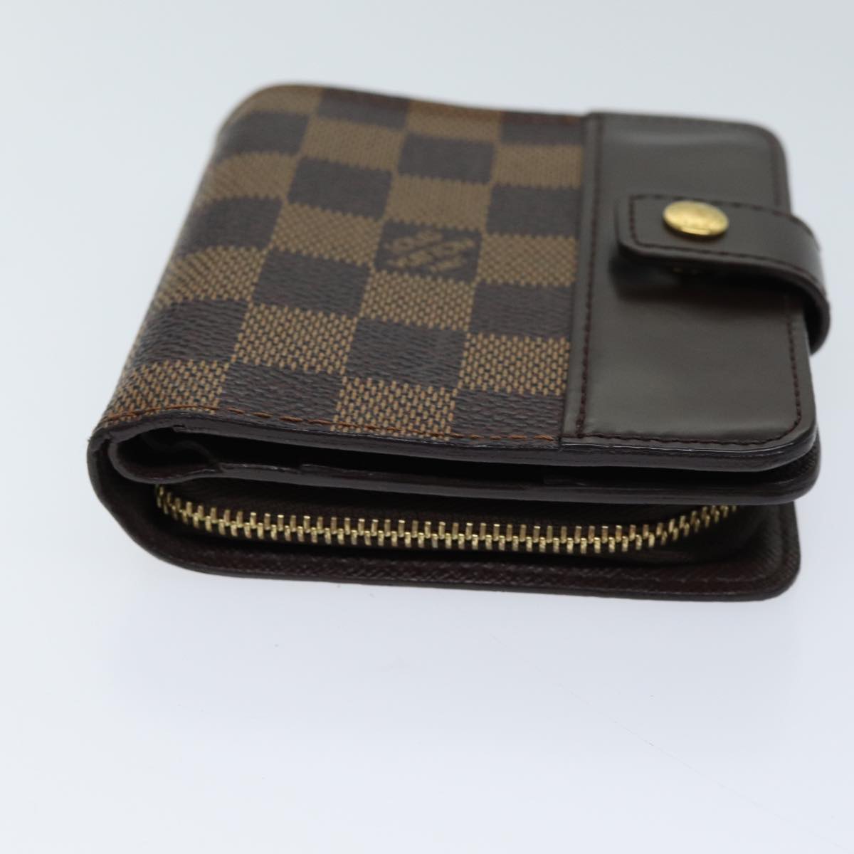 Louis Vuitton Damier Ebene Compact Zip Wallet