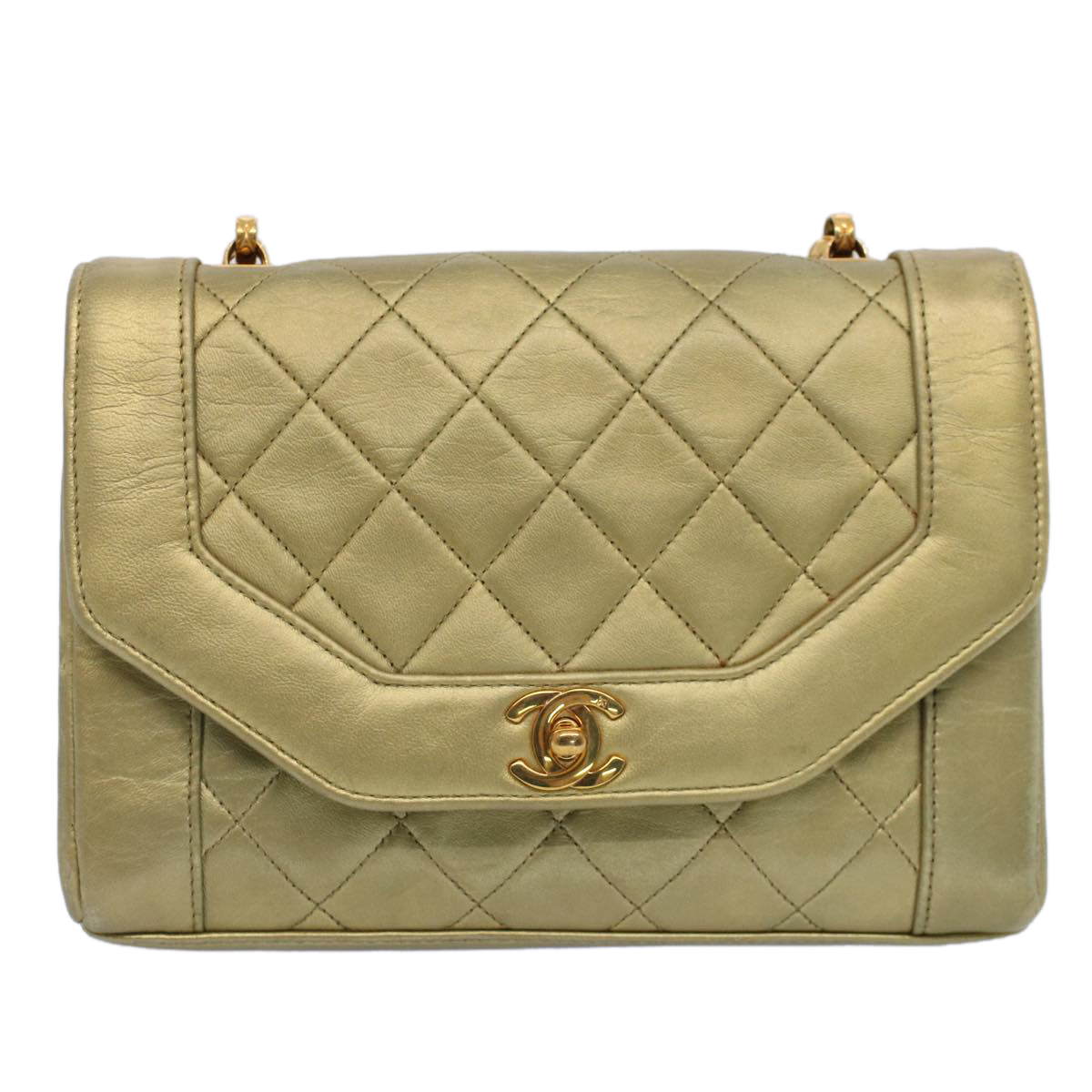 Chanel Lamb Skin Shoulder Bag