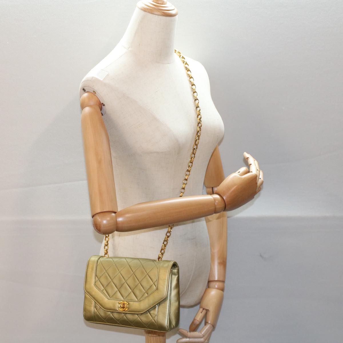 Chanel Lamb Skin Shoulder Bag