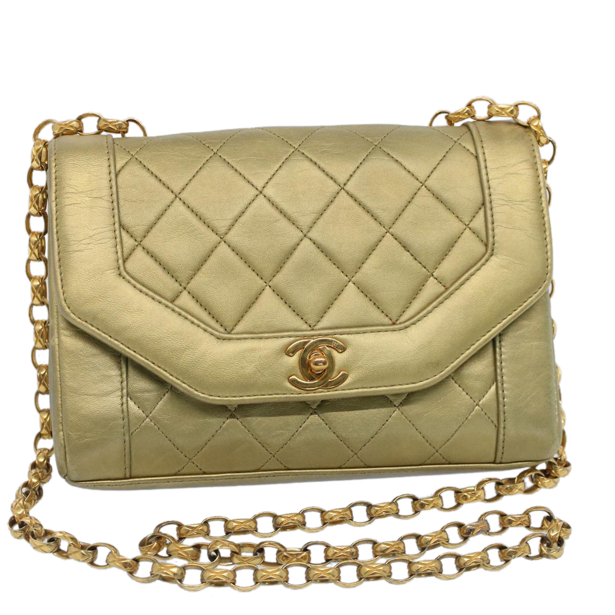 Chanel Lamb Skin Shoulder Bag