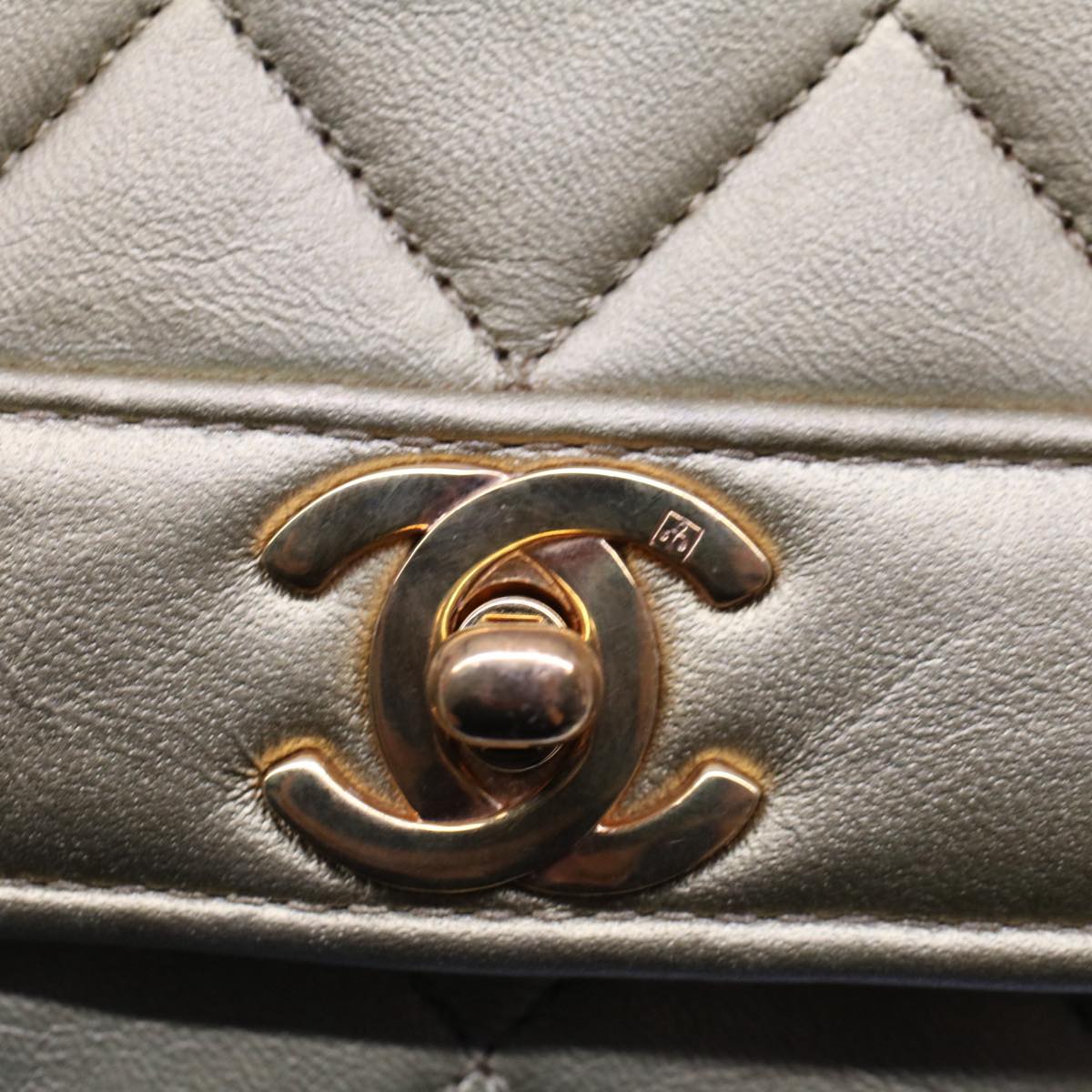 Chanel Lamb Skin Shoulder Bag