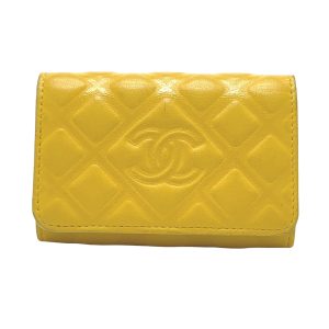 Chanel Logo CC Keycase Wallet