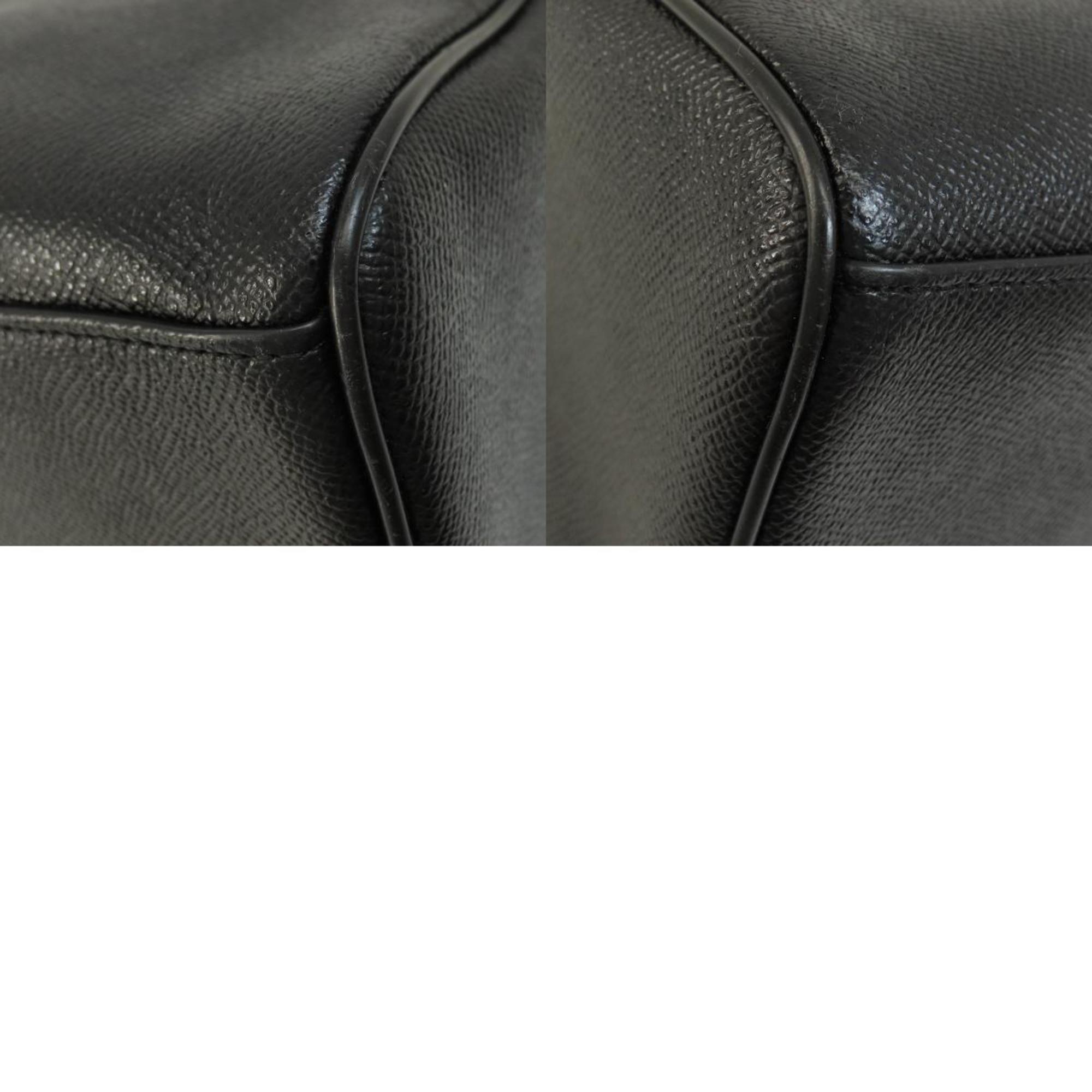 Coach Black Leather Handbag