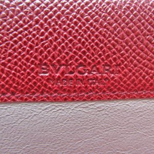 Bulgari Logo Clip Long Wallet