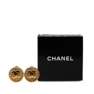 Chanel Coco Mark Clip Earrings