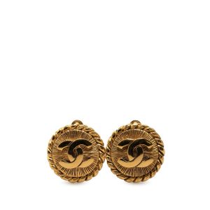 Chanel Coco Mark Clip Earrings