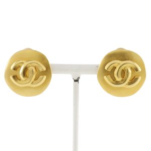 Chanel Coco Mark Clip Earrings