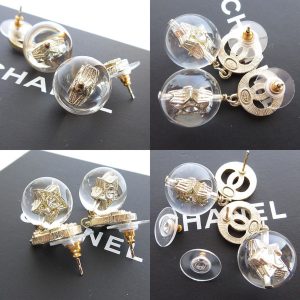 Chanel Coco Mark Stud Earrings