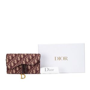 Dior Saddle Oblique Clutch Bag