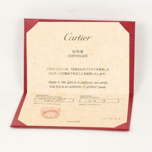 Cartier Ballerine Platinum Ring