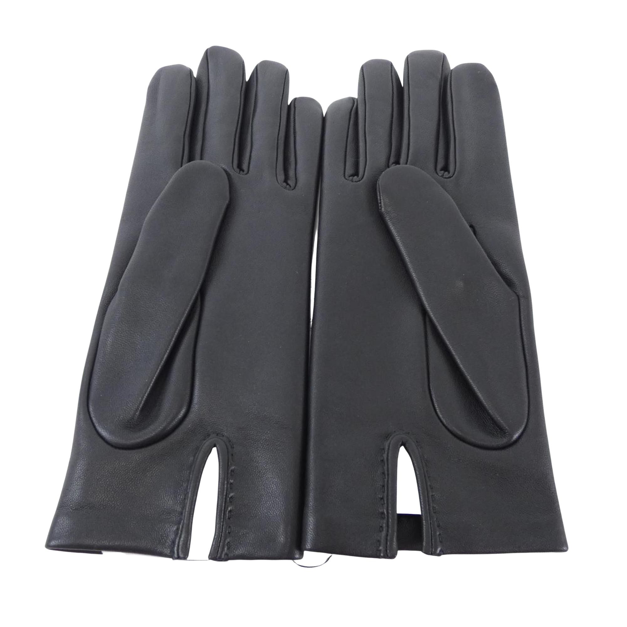 Hermès Leather Gloves