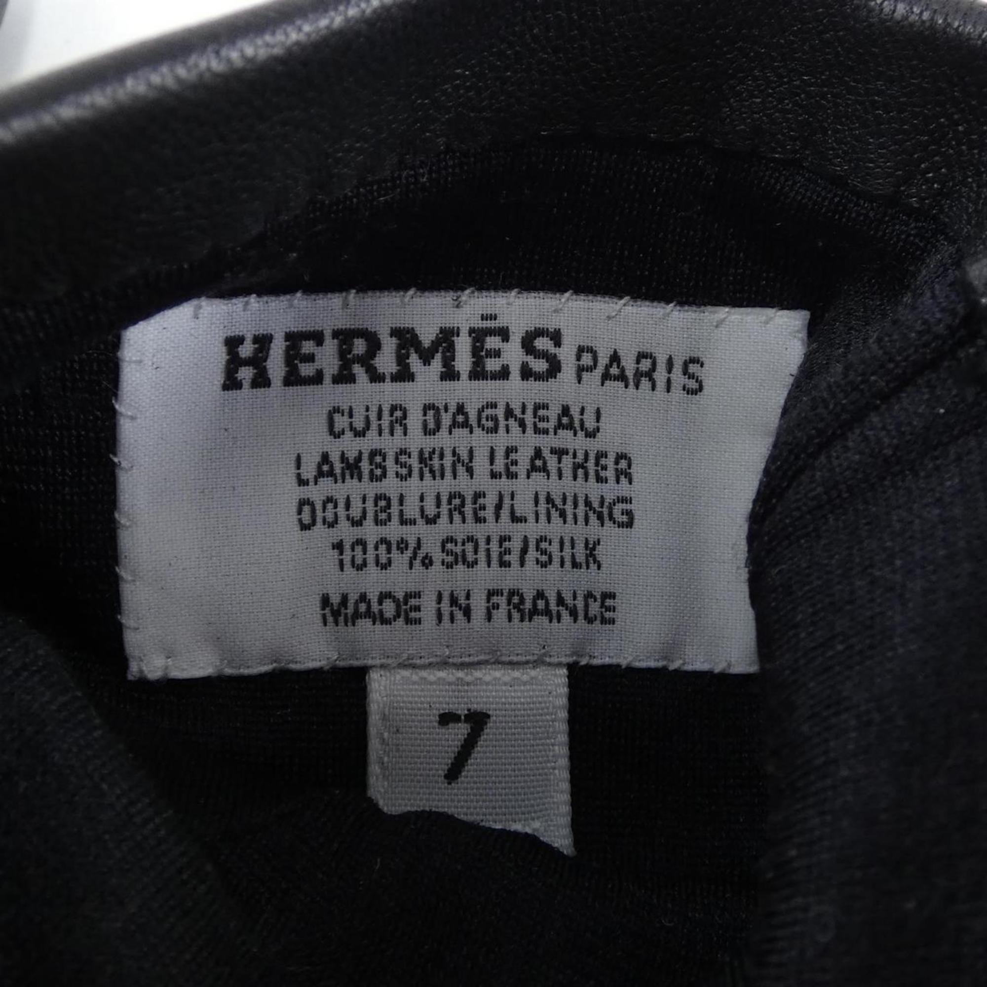 Hermès Leather Gloves
