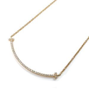 Tiffany & Co T Smile Necklace