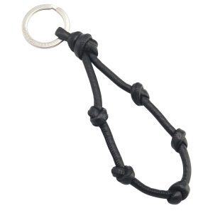 Bottega Veneta Leather Keychain