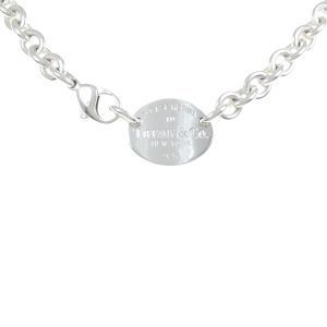 Tiffany & Co Return to Oval Necklace