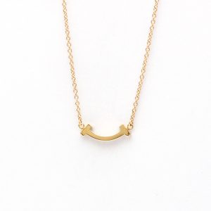 Tiffany & Co T Smile Necklace