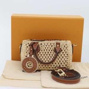 Louis Vuitton Nano Speedy Handbag