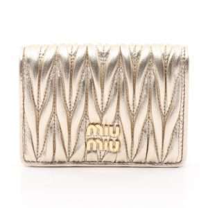 Miu Miu Matelassé Wallet