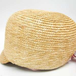 Miu Miu Ribbon Straw Cap