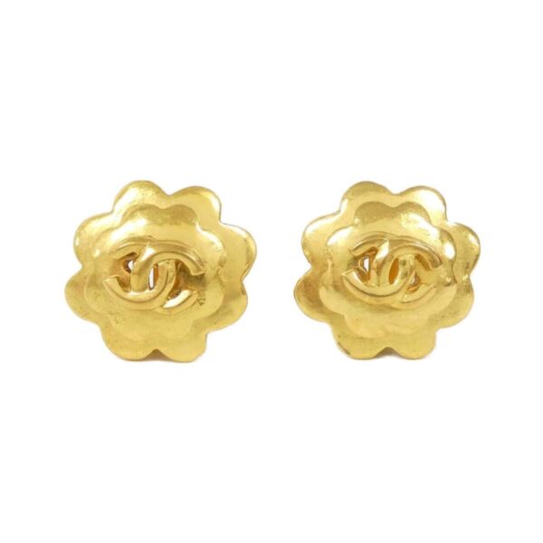 Chanel Camellia Earrings
