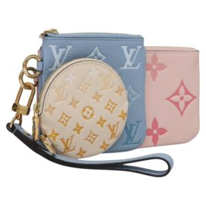 Louis Vuitton Trio Pouch Clutch Bag