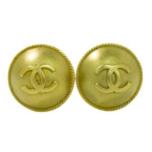 Chanel Logo CC Earrings