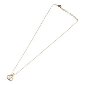 Christian Dior CD Pendant Necklace