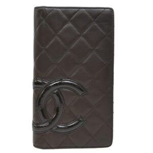 Chanel Cambon Zip Around Wallet
