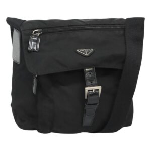 Prada Buckle Messenger Bag