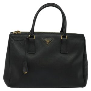 Prada Galleria Double Zip Tote Handbag