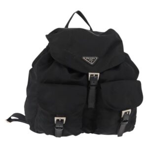Prada Double Front Pocket Backpack