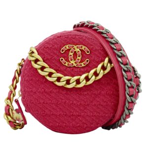 Chanel 19 Round Clutch