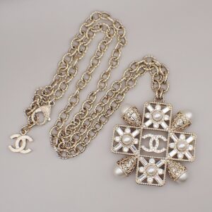 Chanel CC Graduated Long Necklace